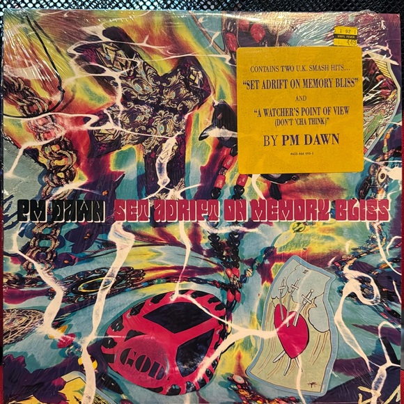 PM DAWN “Set a Drift On Memory Bliss” Vintage 1991 - 12” LP - Vinyl Record - Picture 10 of 15